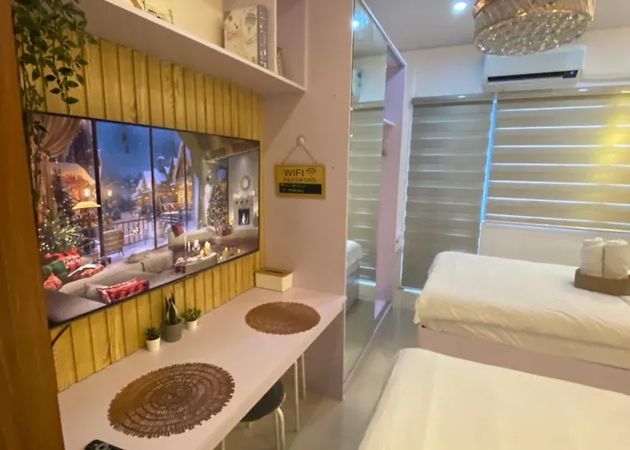Apartment 2 Bed Unit Near Greenfield Mandaluyong Shangrila Megamall Mrt Shaw Fame Residences *